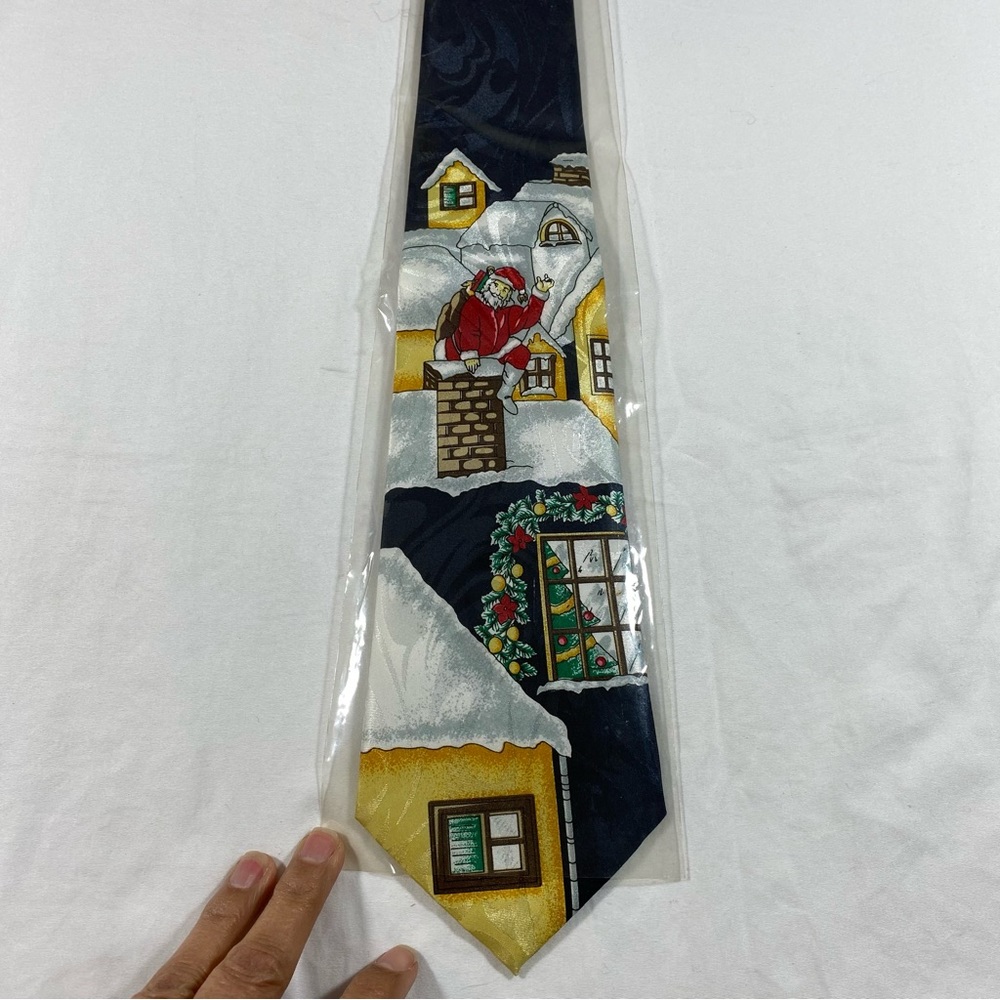 Santa Clause Tie Christmas Tie NWT